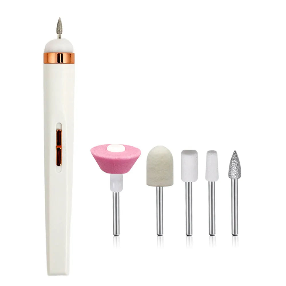 Vibe Geeks 5 IN 1 Electric Nail Drill Kit Full Manicure